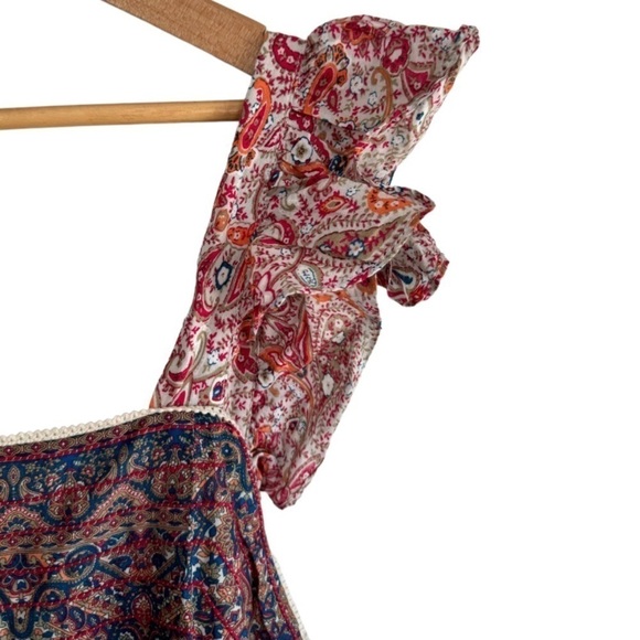 New! Haute Hippie Patchwork Print Maxi Dress - Picture 8 of 8